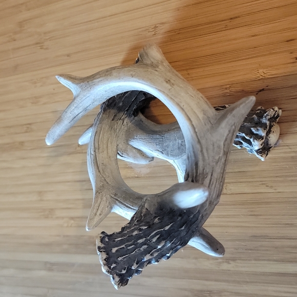 Votive Resin Antler Candle Holder - Picture 4 of 5